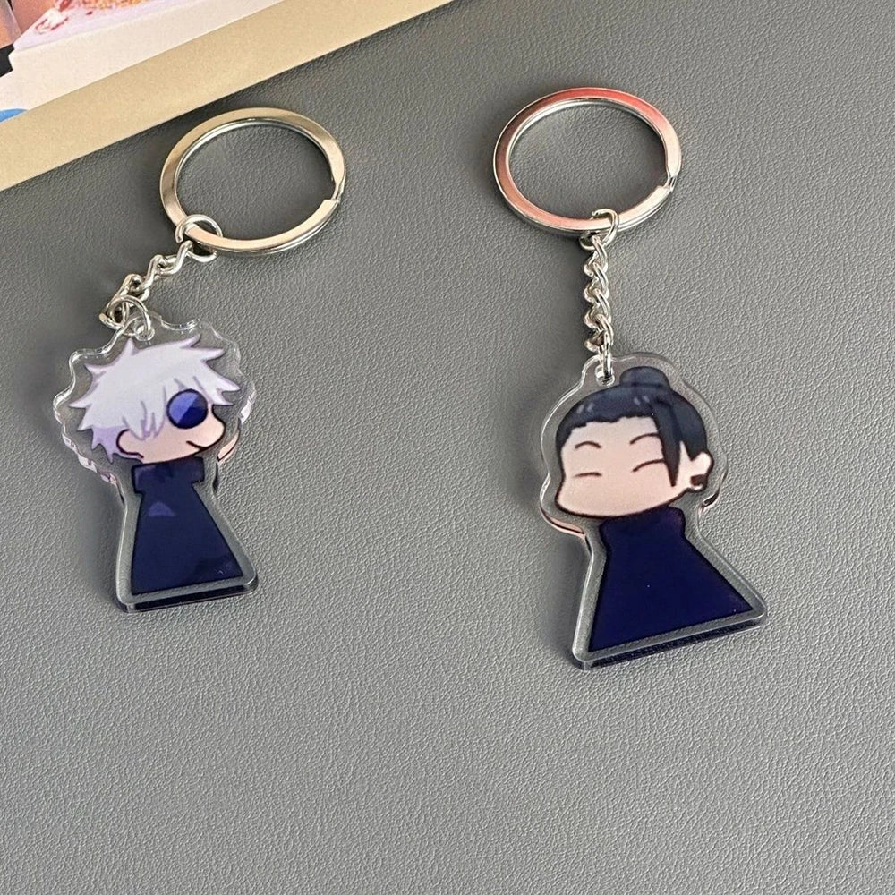 Gojo Satoru & Geto Suguru - Jujutsu Kaisen Chibi Keychain Set - Project NuMa -