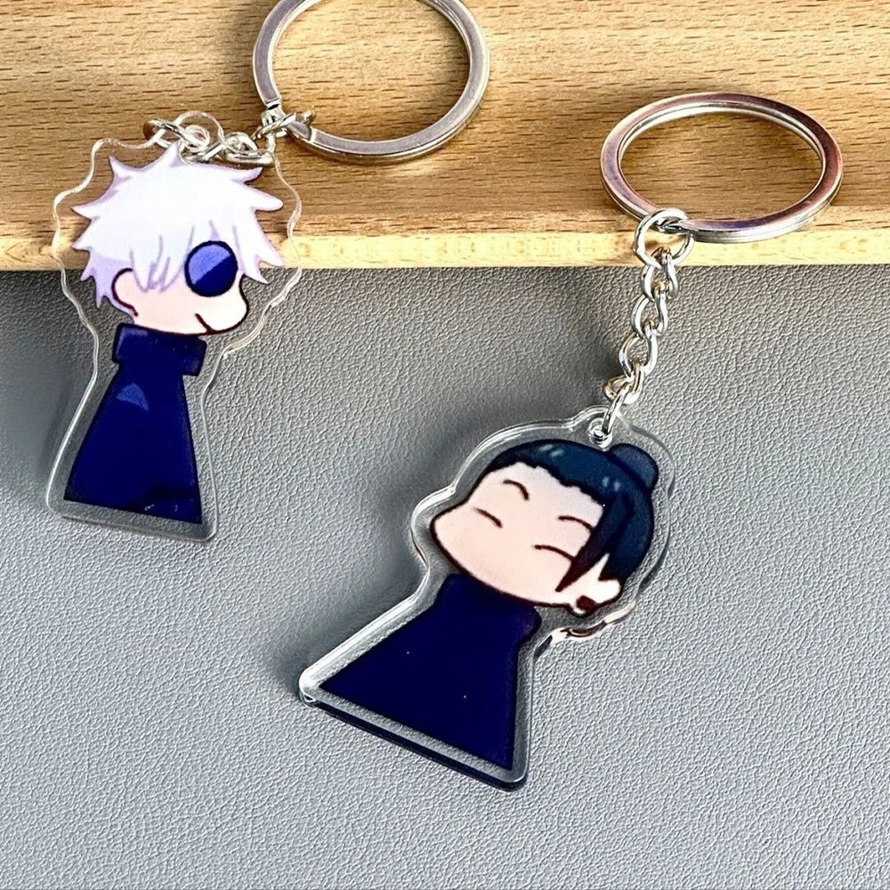 Gojo Satoru & Geto Suguru - Jujutsu Kaisen Chibi Keychain Set - Project NuMa -