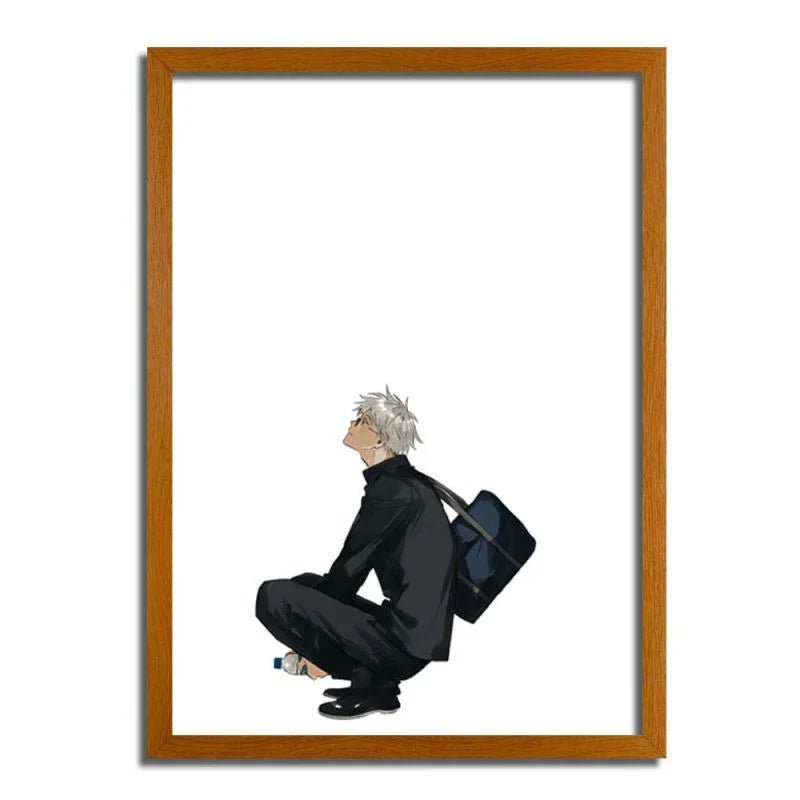 Jujutsu Kaisen: Gojo and Geto - LED Framed Wall Art - Project NuMa -