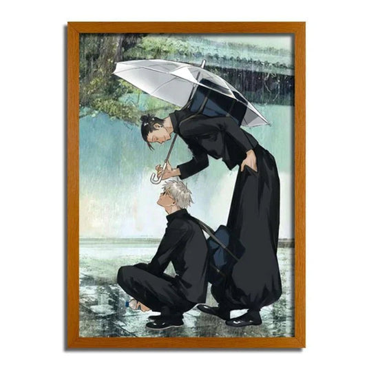 Jujutsu Kaisen: Gojo and Geto - LED Framed Wall Art - Project NuMa -