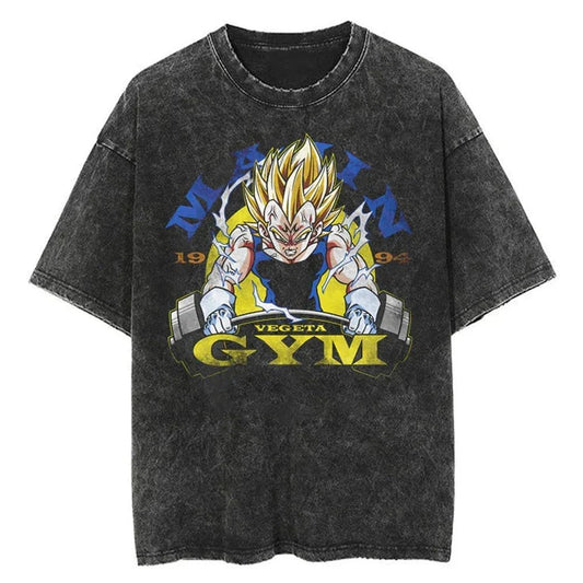 Majin Gyms Series - Vintage T-Shirt - Project NuMa - T-Shirt