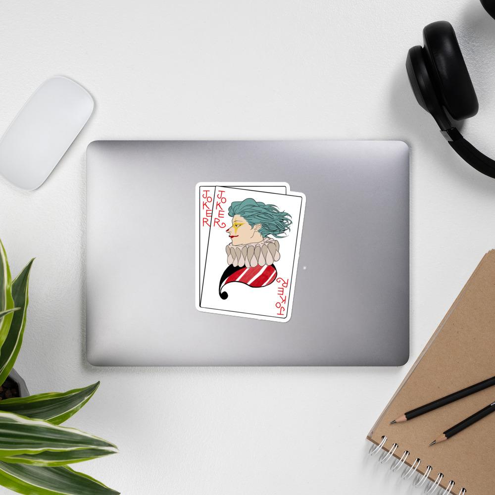 Hisoka Joker Card HxH Sticker - Project NuMa - Stickers