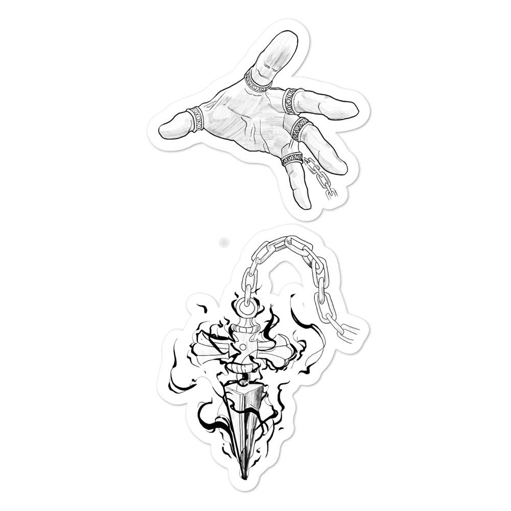 Holy Chain (Kurapika) HxH Sticker - Project NuMa - Stickers
