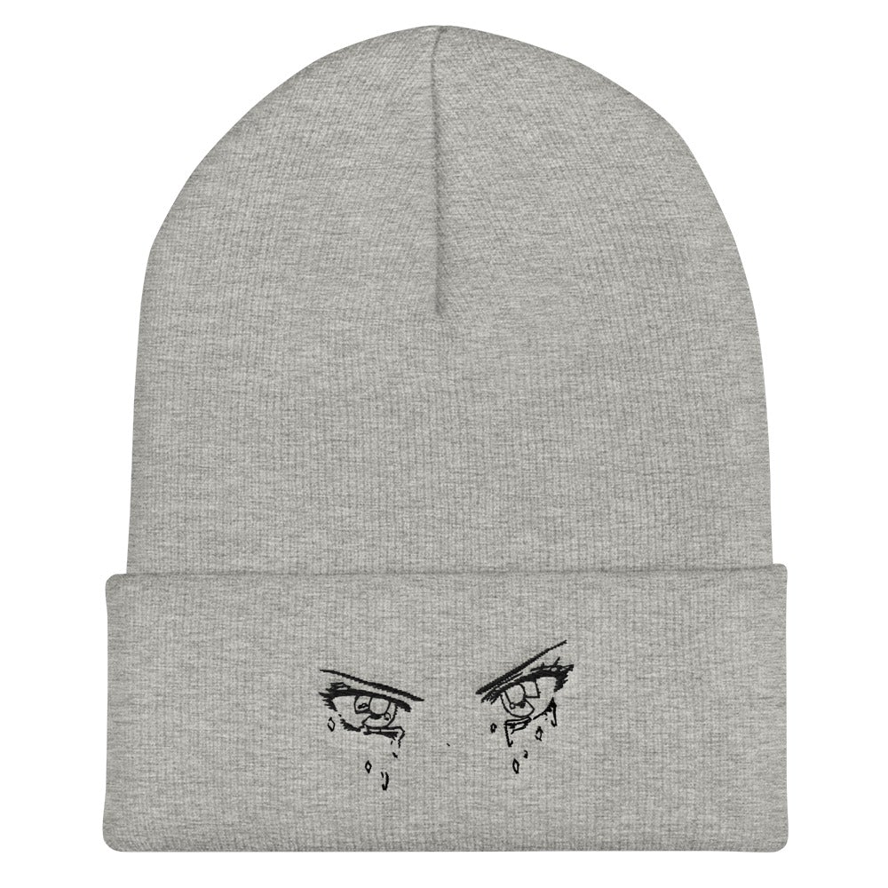 Sad Eyes - Cuffed Beanie - Project NuMa -
