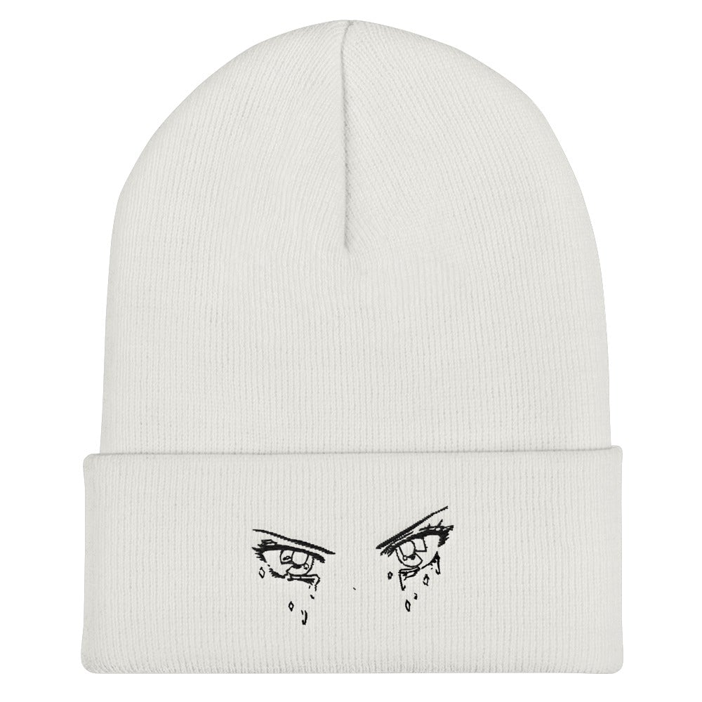 Sad Eyes - Cuffed Beanie - Project NuMa -