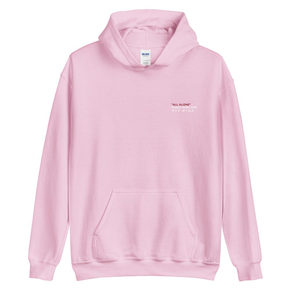 Sad Girls "ALL ALONE" - Hoodie - Project NuMa -