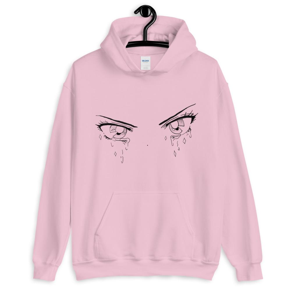 Sad Girls Anime Eyes Hoodie - Project NuMa - Hoodie