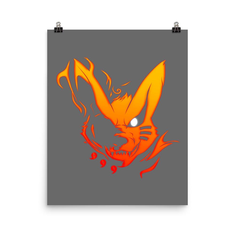 Six Paths - Kurama - Nine Tails - Naruto - Poster - Project NuMa - Poster