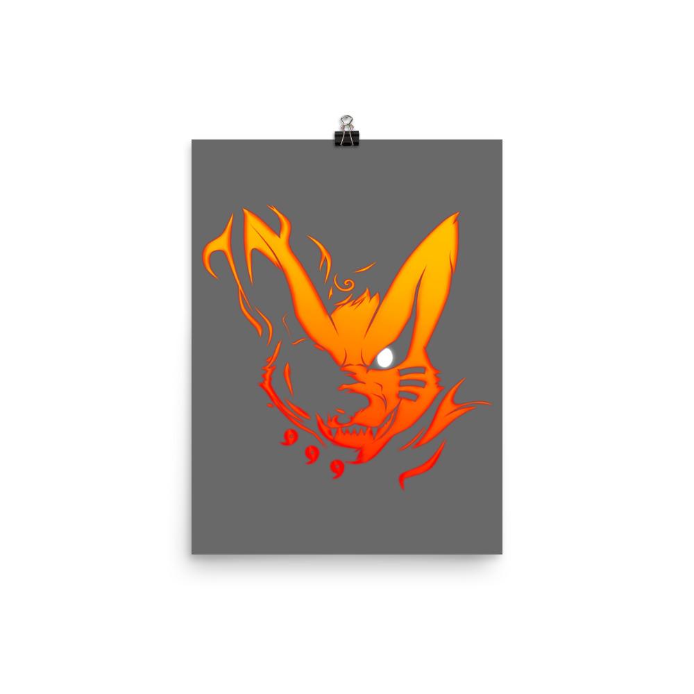 Six Paths - Kurama - Nine Tails - Naruto - Poster - Project NuMa - Poster