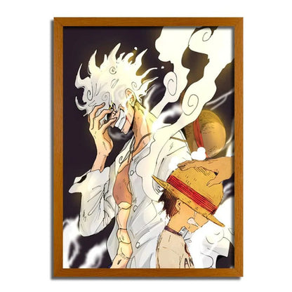 One Piece: Luffy - LED Framed Wall Art - Project NuMa - 