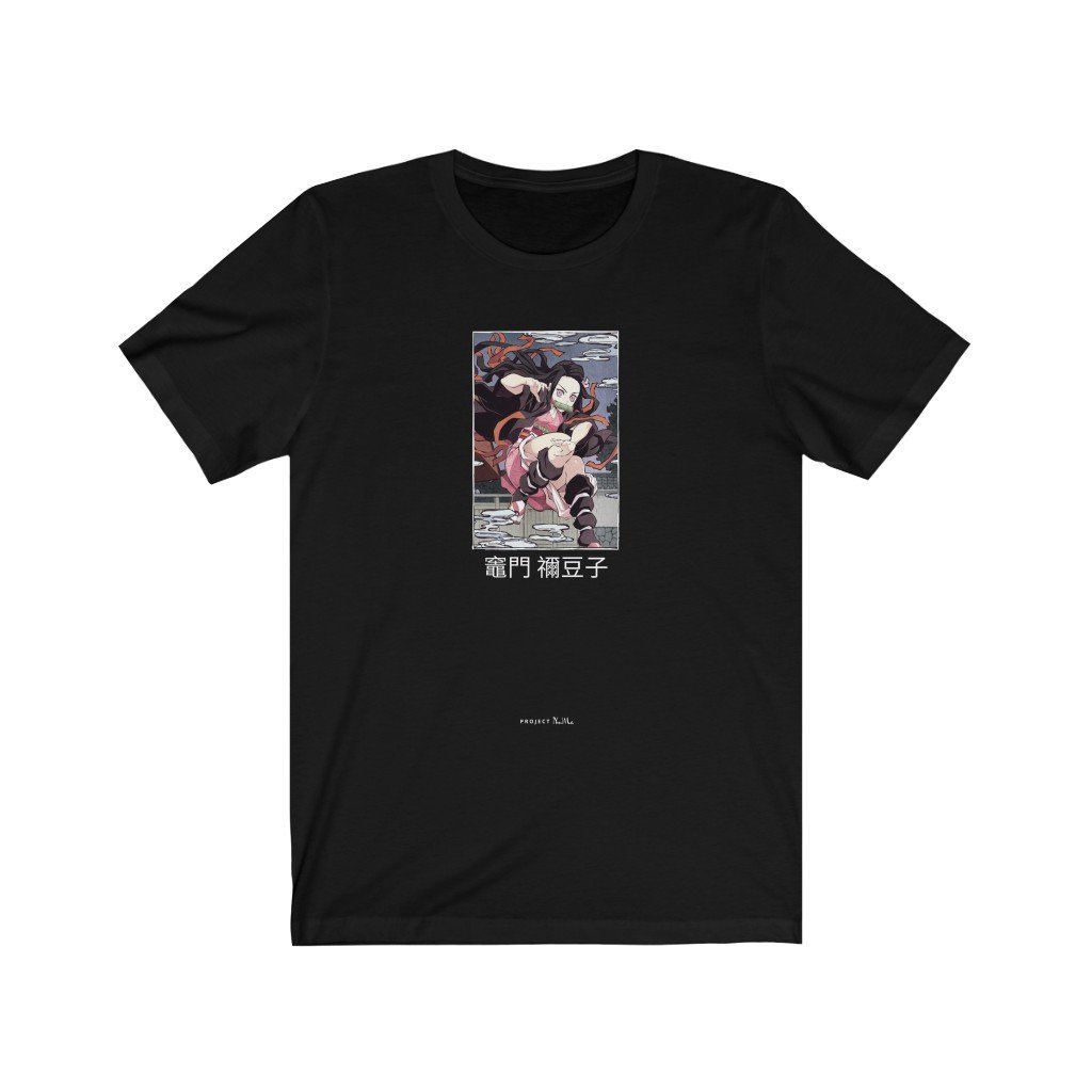 demon slayer nezuko kamado short sleeve shirt