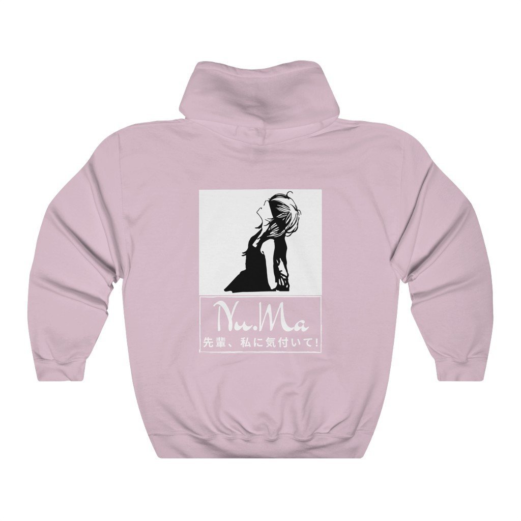 project numa- look at me senpai - hoodie - pink