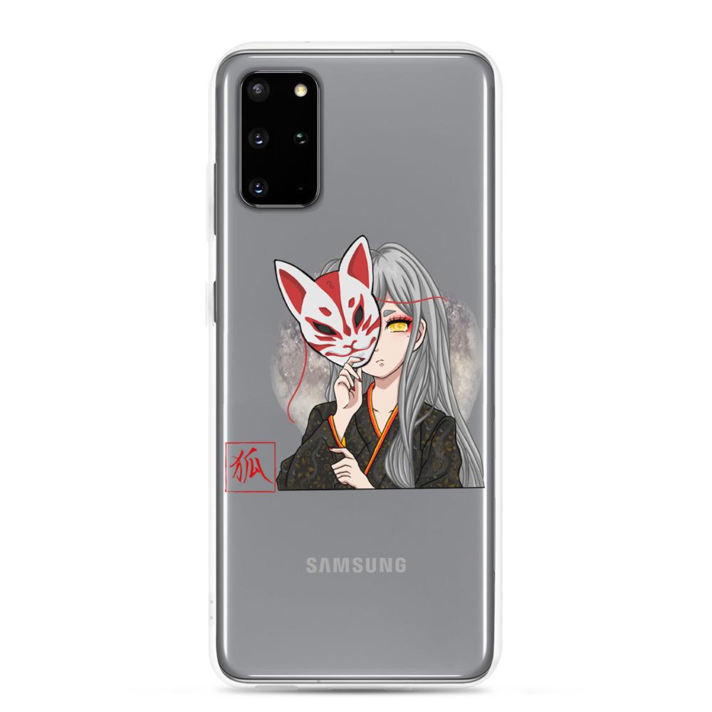 anime fox girl samsung phone case