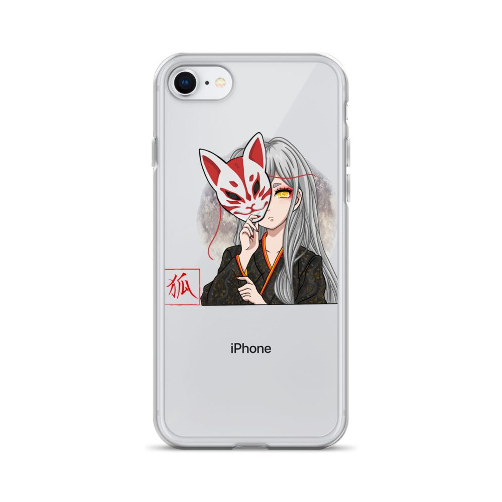 anime kitsune iphone case