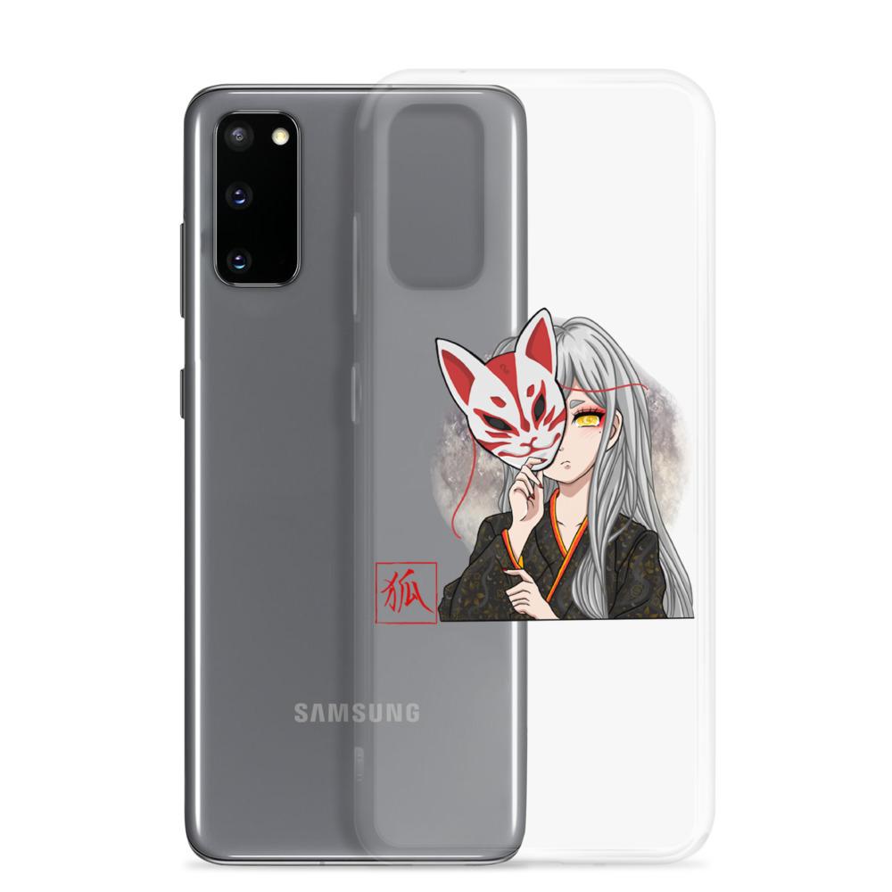 kitsune mask samsung phone case